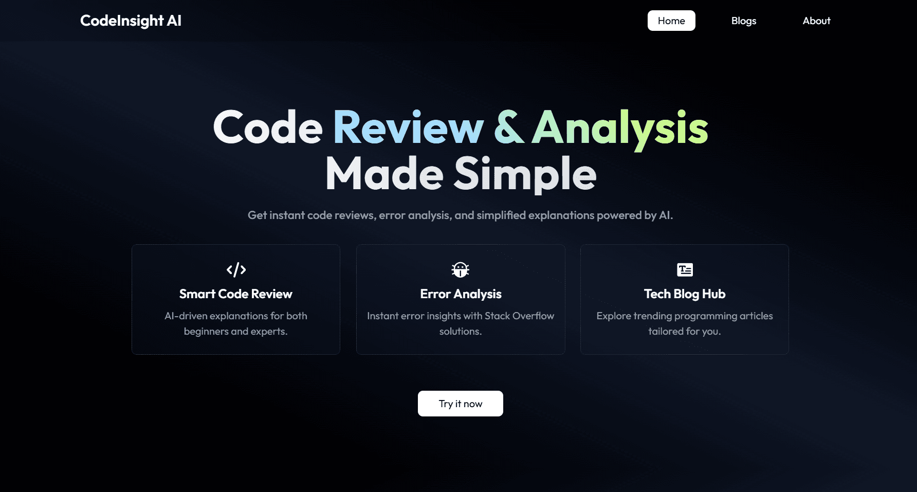 CodeInsight AI screenshot